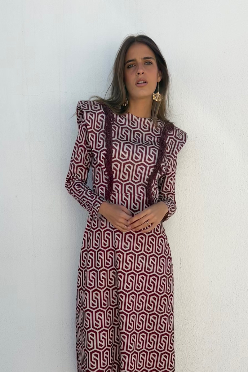 Kleid Filipa Rot