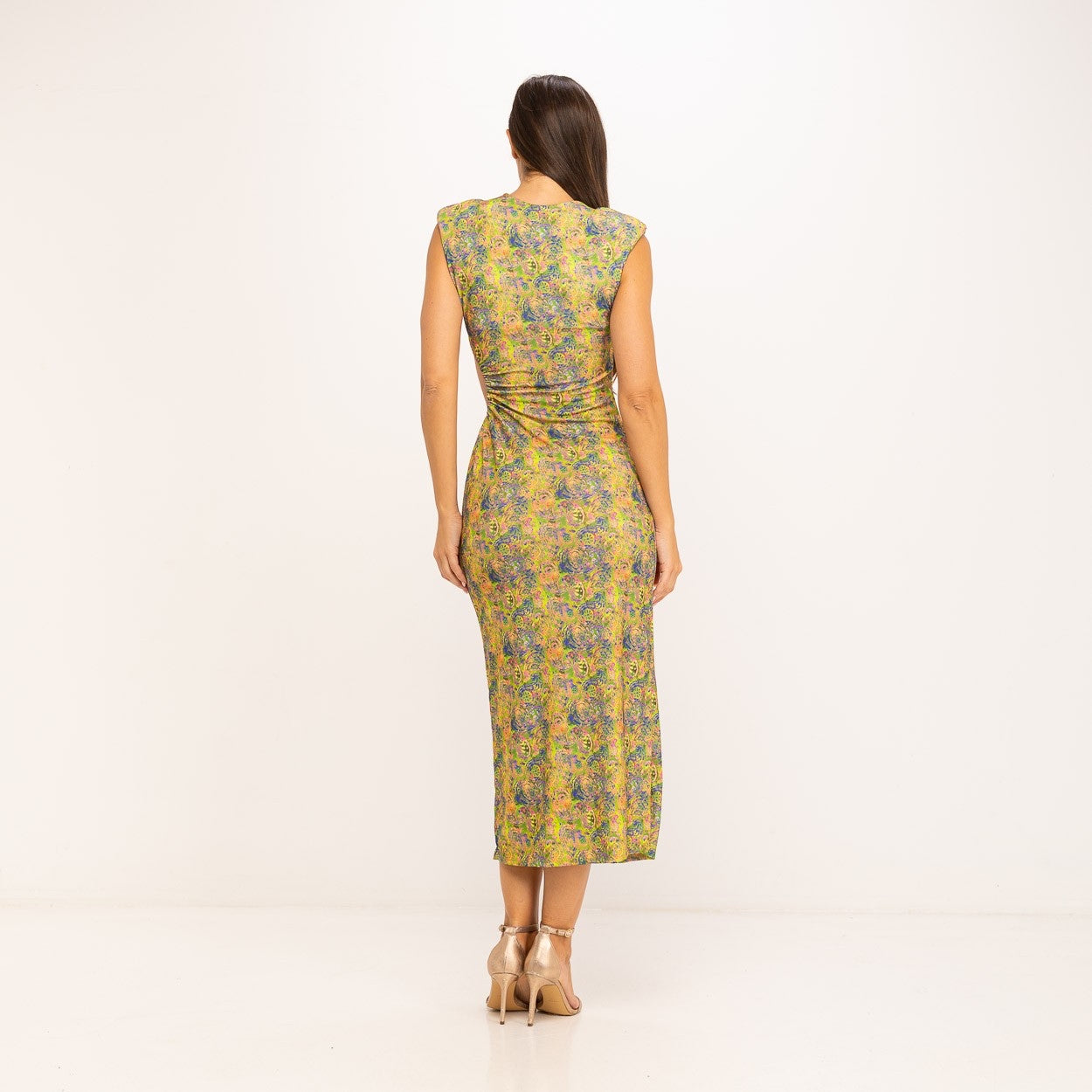 Cut out Kleid mit Schlitz - CABALES