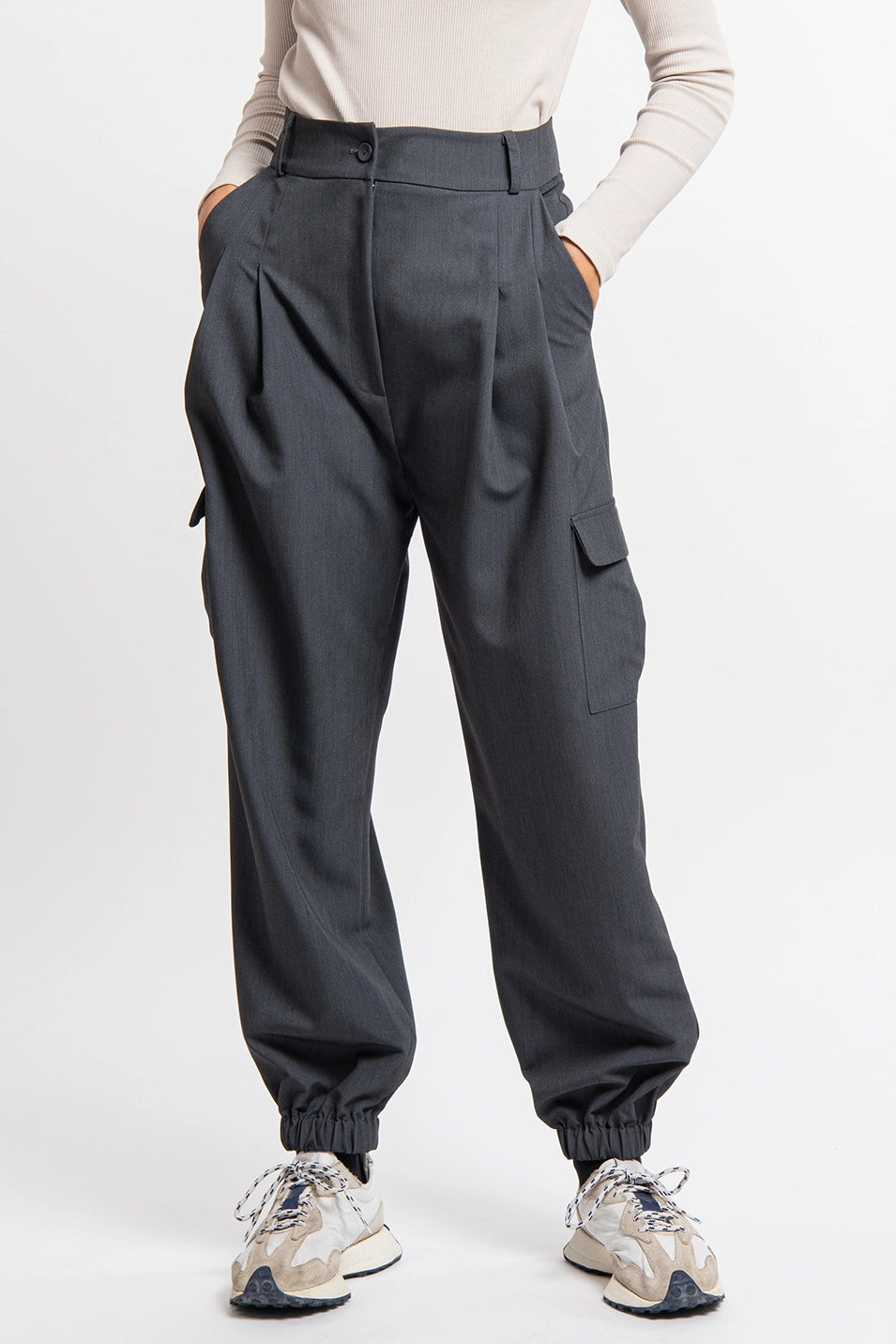 Graue Cargohose - CABALES