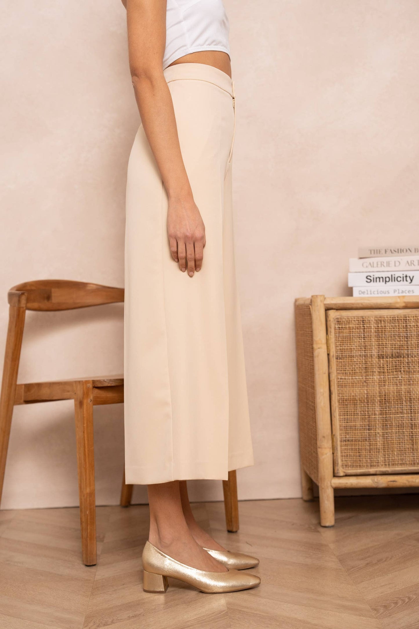Culotte-Hose mit hoher Taille - CABALES