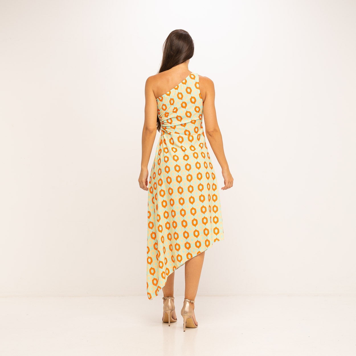 Asymmetrisches Kleid cut out - CABALES