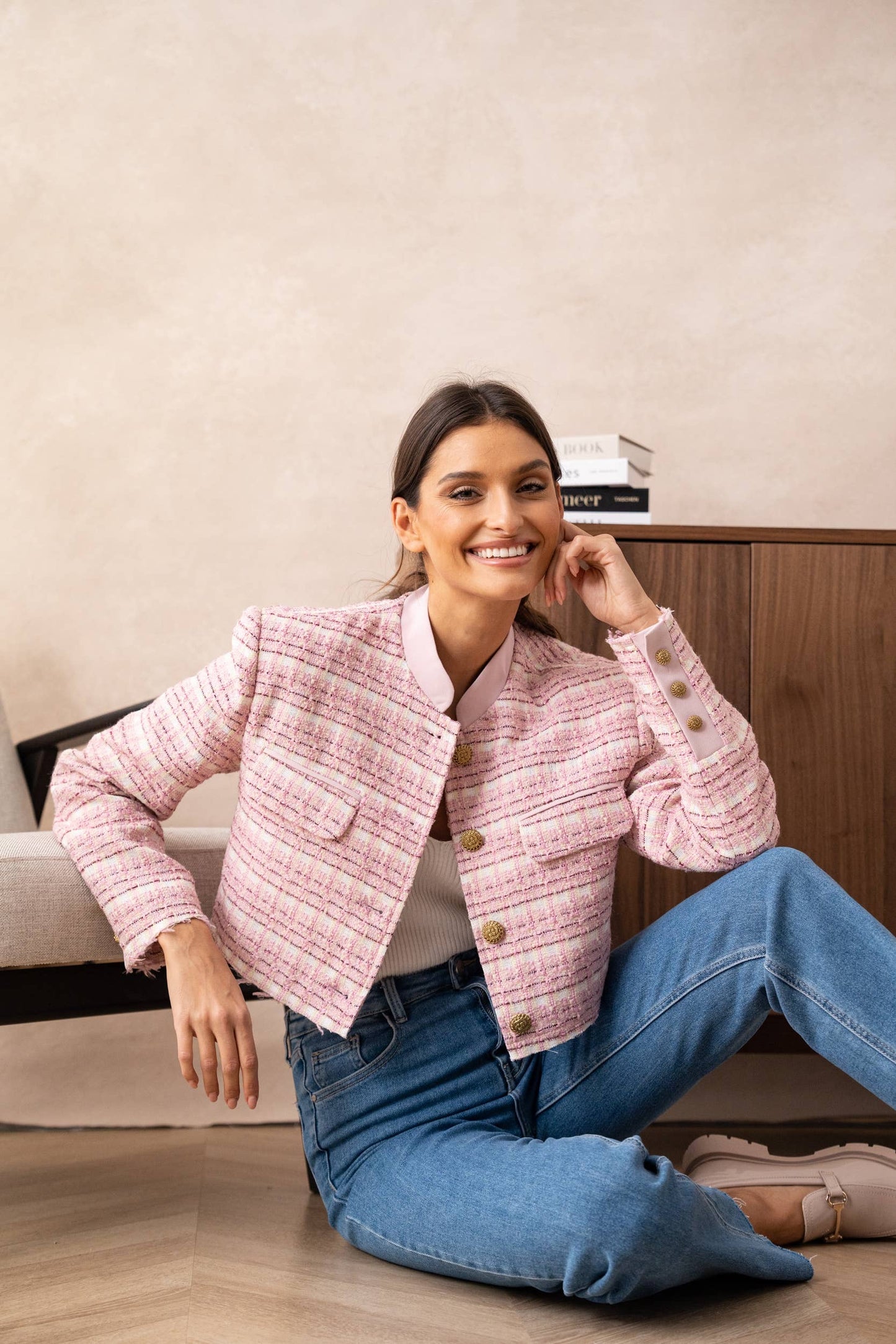Blazer aus Tweed - CABALES