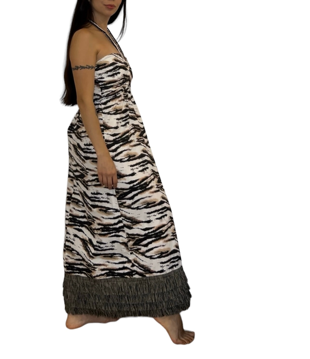 Maya Kleid mit Fransen - CABALES