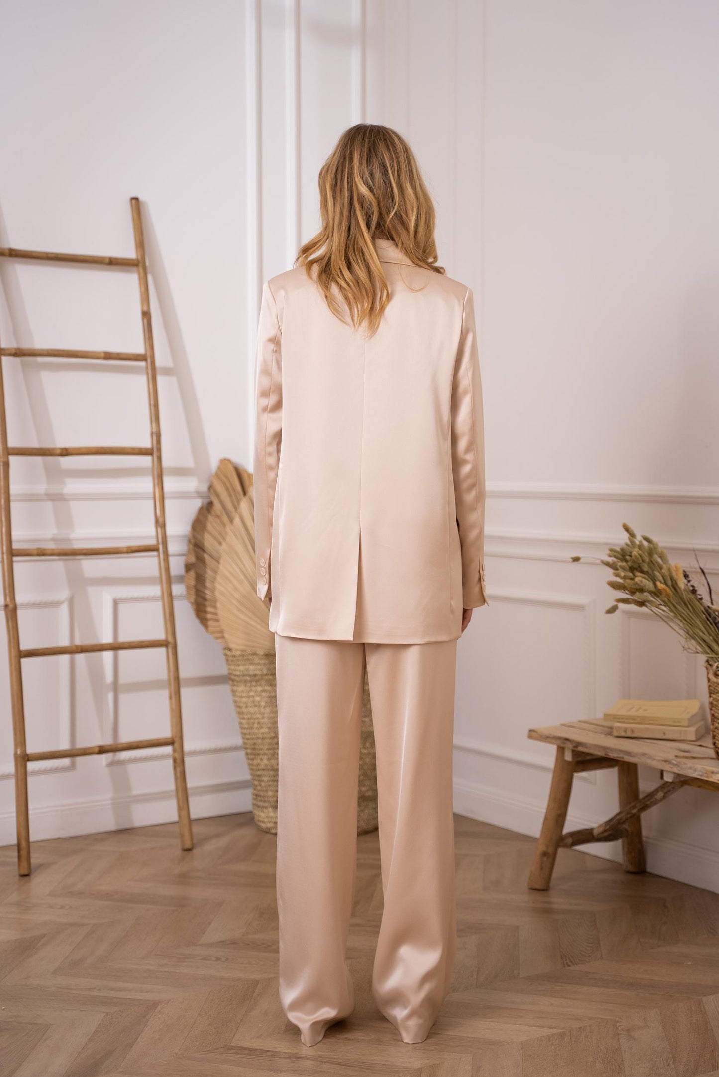 Blazer aus hochwertigem Satin - CABALES