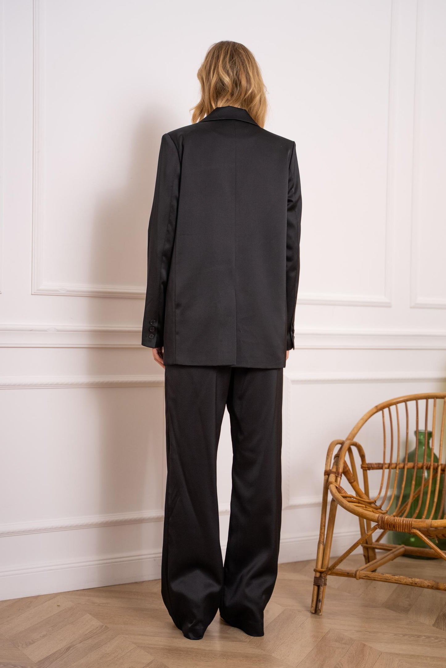 Blazer aus hochwertigem Satin - CABALES