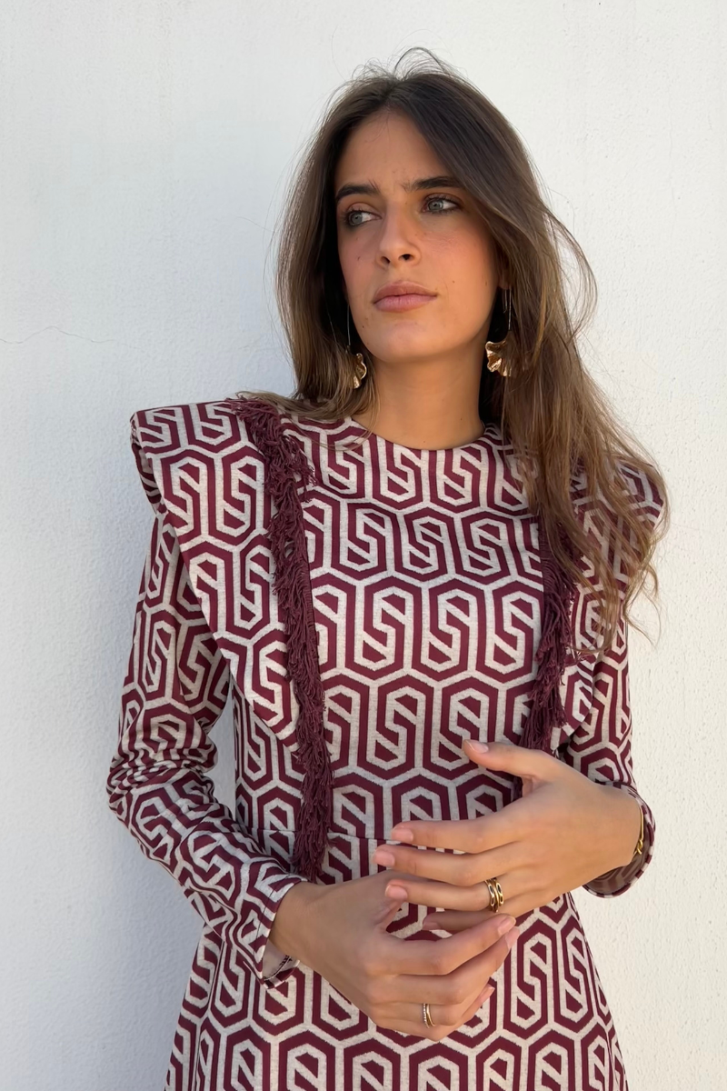 Kleid Filipa Rot