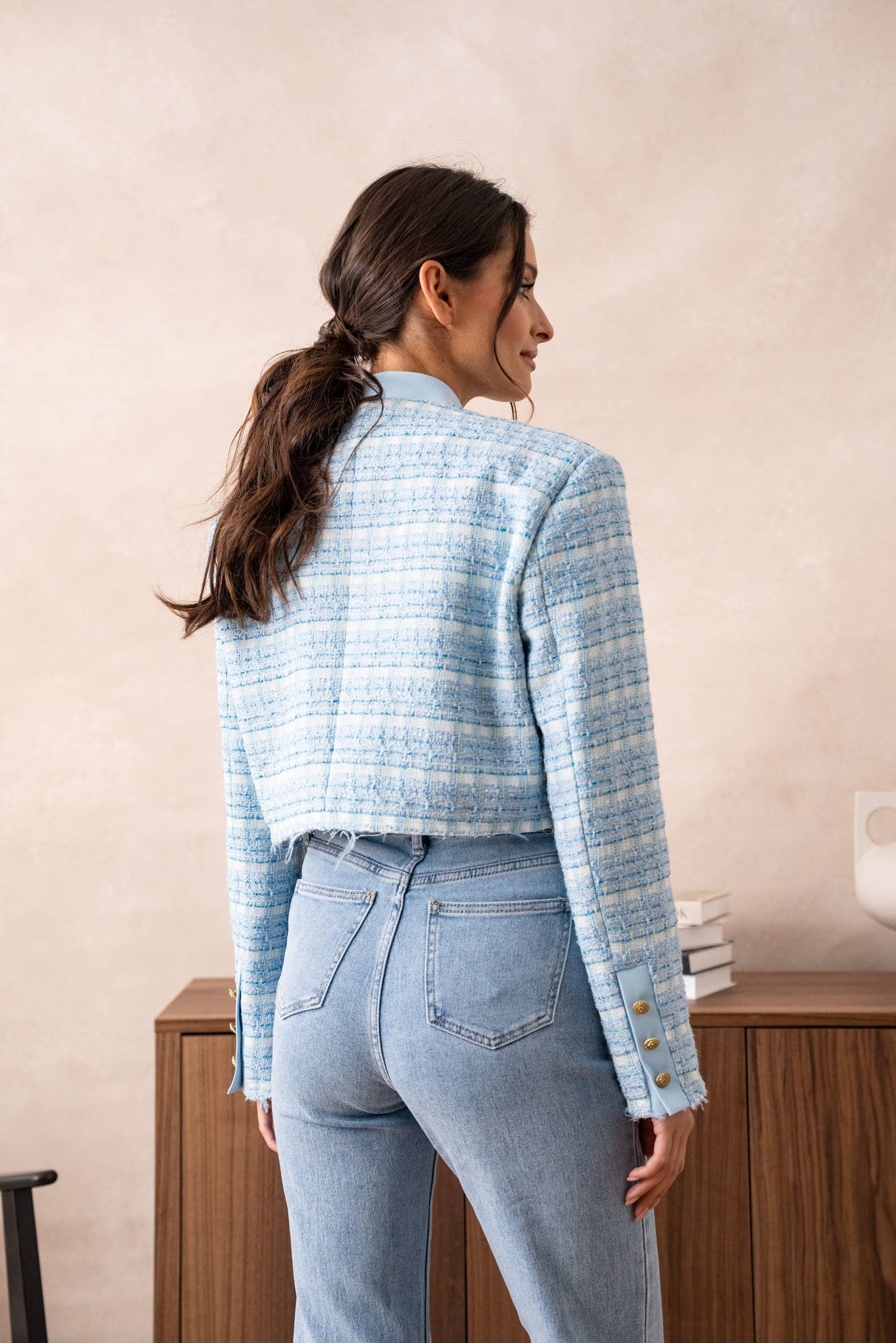 Blazer aus Tweed - CABALES