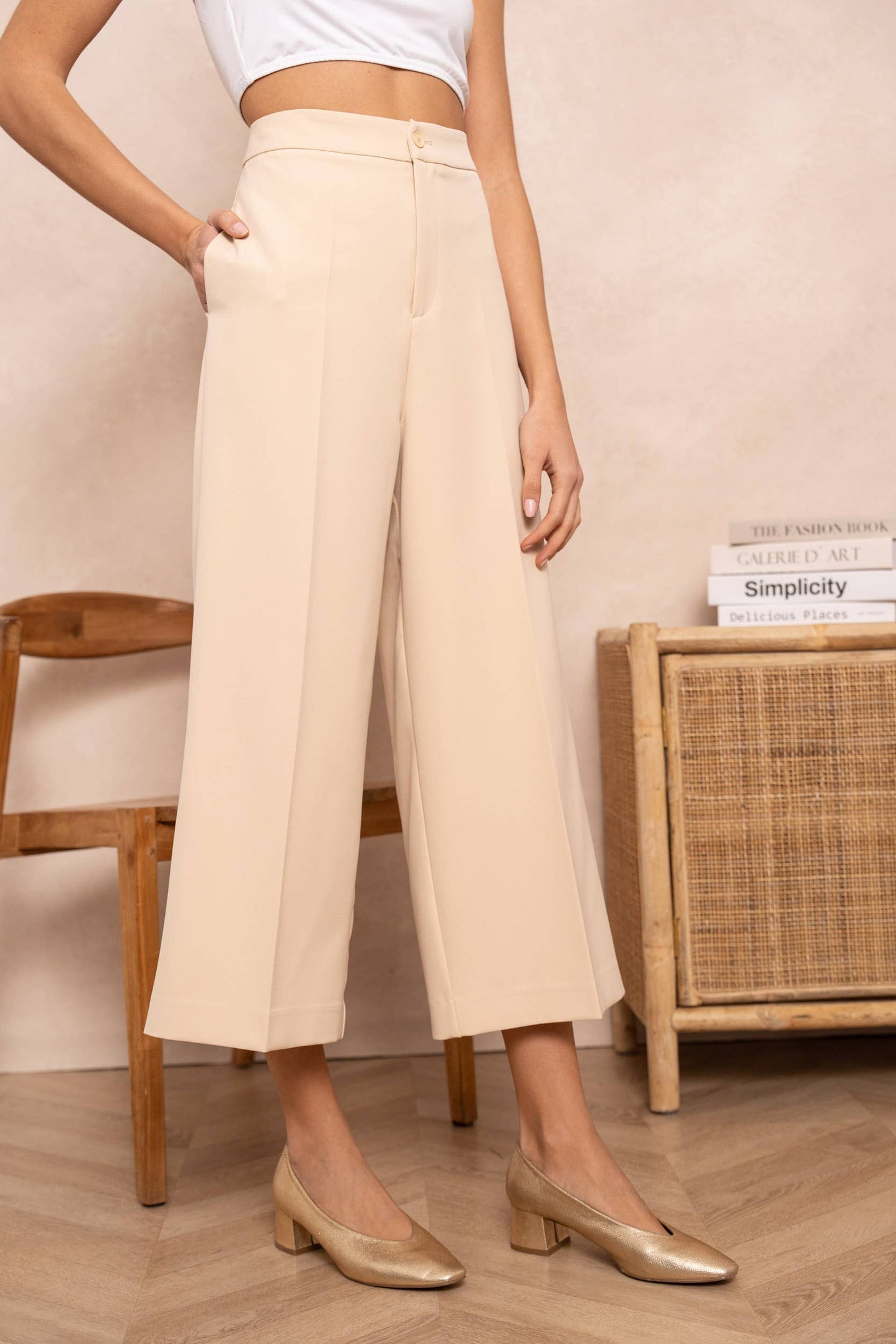 Culotte-Hose mit hoher Taille - CABALES