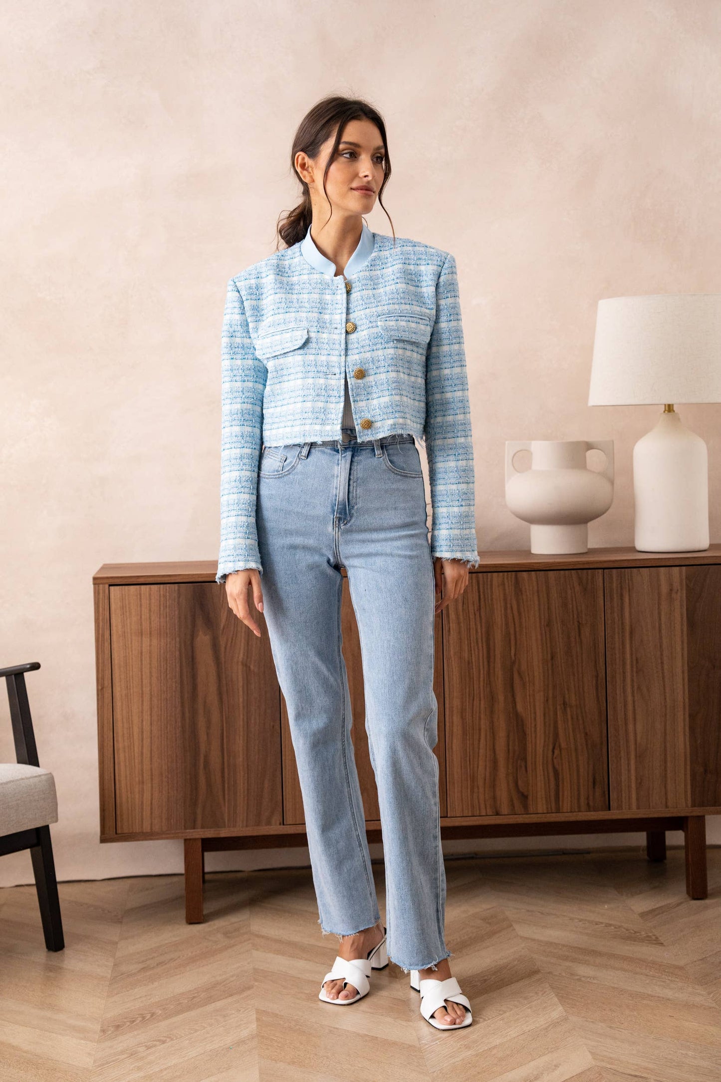 Blazer aus Tweed - CABALES