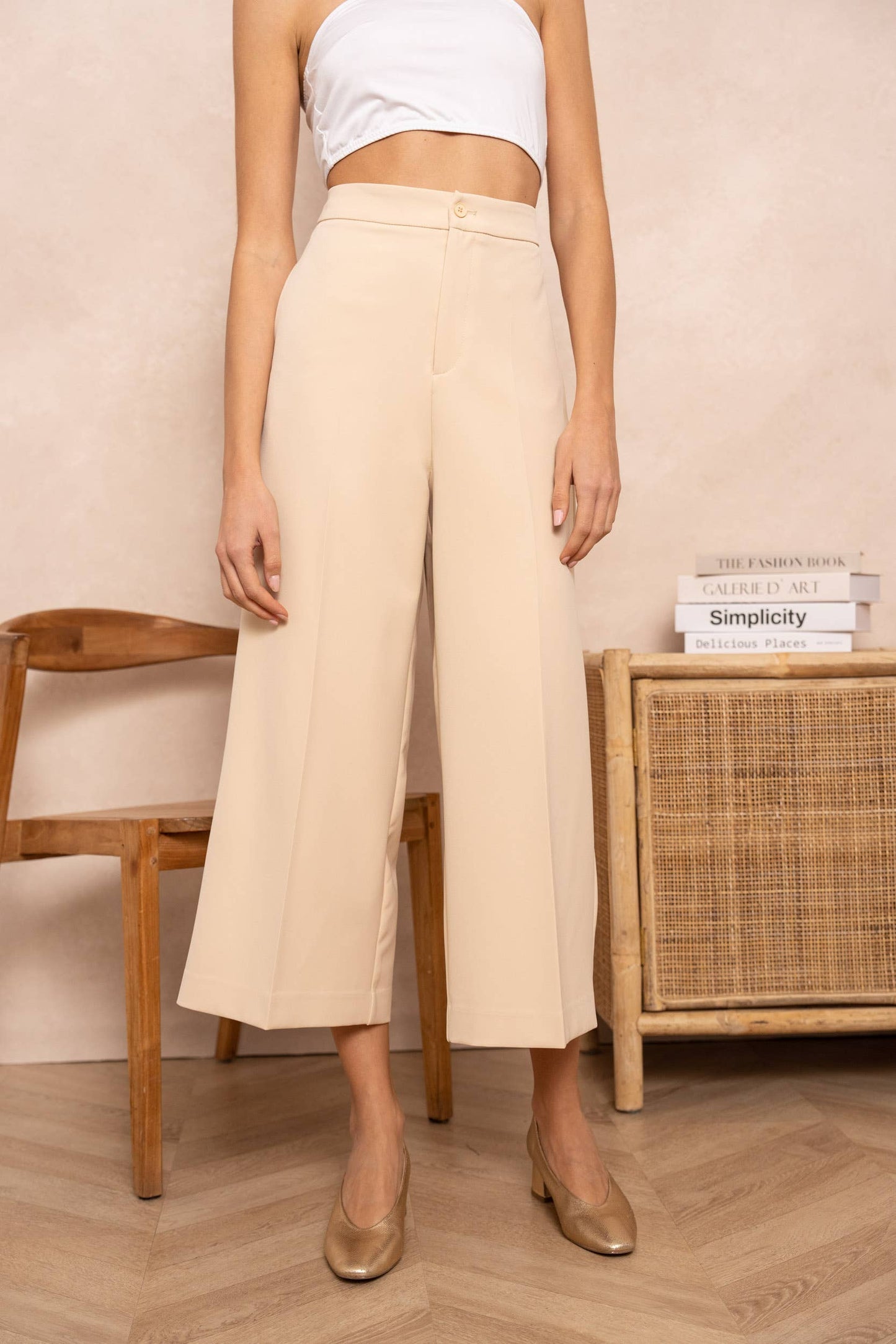 Culotte-Hose mit hoher Taille - CABALES