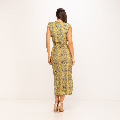 Cut out Kleid mit Schlitz - CABALES