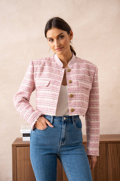 Blazer aus Tweed - CABALES