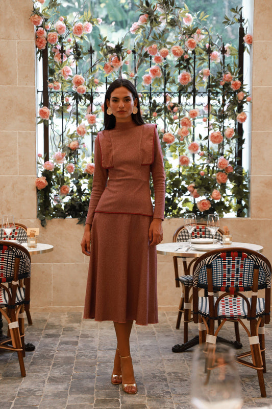 Rotes Alanis Kleid