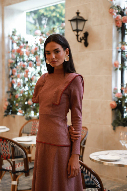 Rotes Alanis Kleid