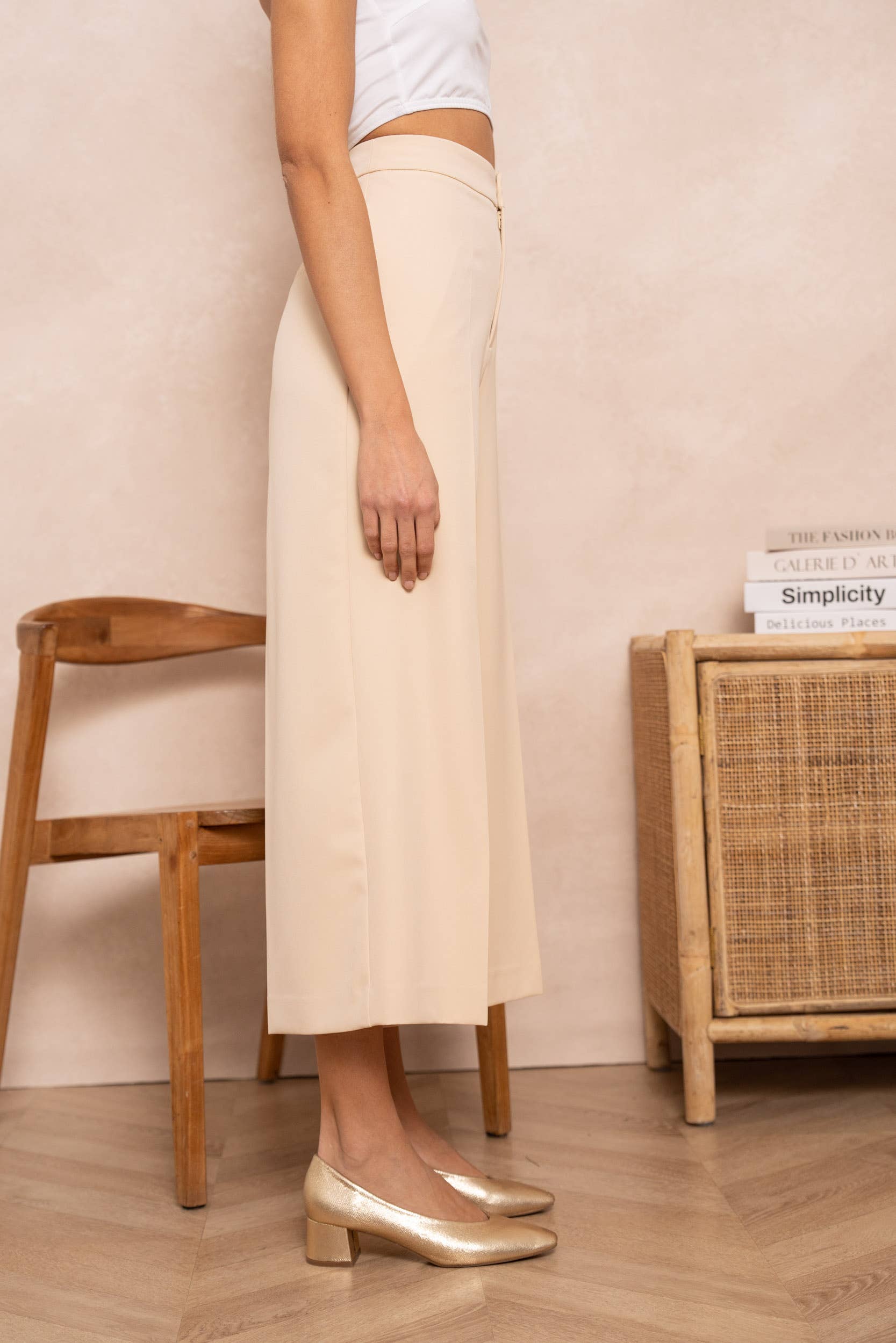 Culotte-Hose mit hoher Taille - CABALES