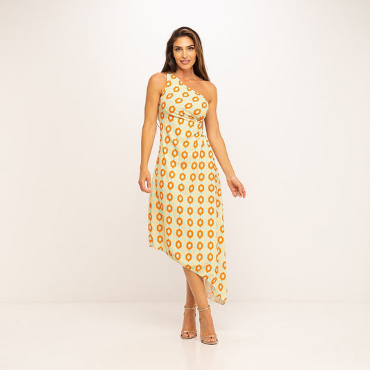 Asymmetrisches Kleid cut out - CABALES