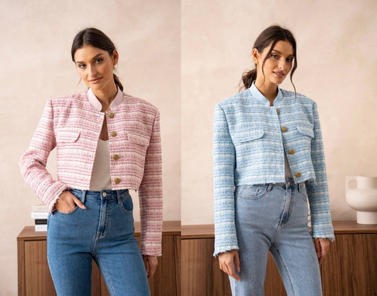 Blazer aus Tweed - CABALES