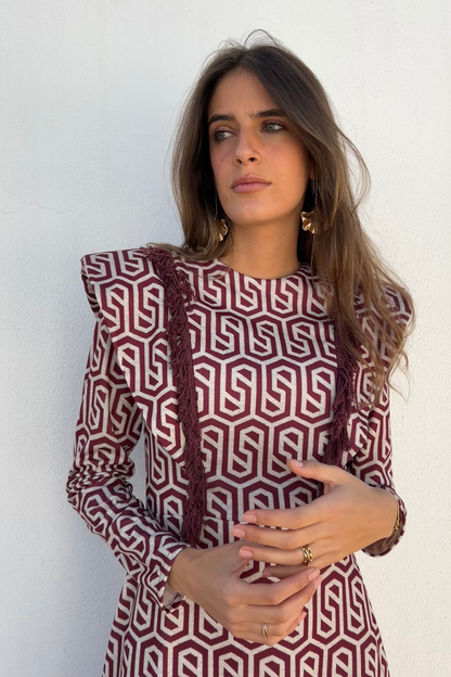 Kleid Filipa Rot