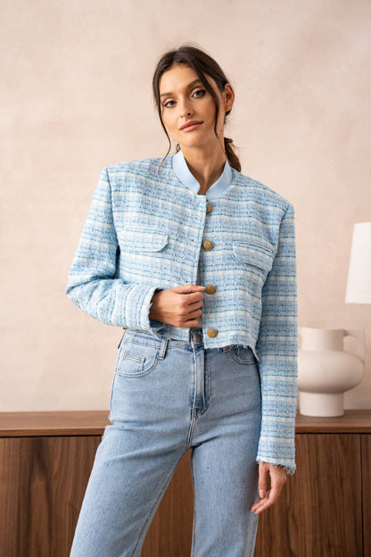 Blazer aus Tweed - CABALES
