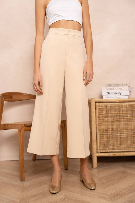 Culotte-Hose mit hoher Taille - CABALES