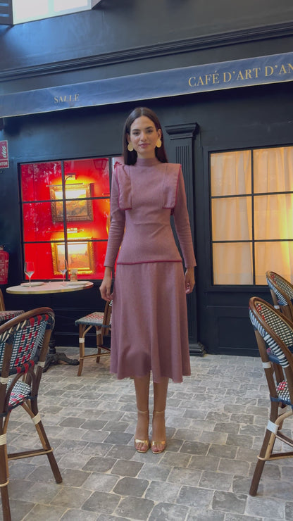 Rotes Alanis Kleid